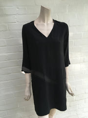 Chloé Chloe Black Shift Mini Phoebe Philo Dress Size F 34 US 2 UK 6 XS ladies
