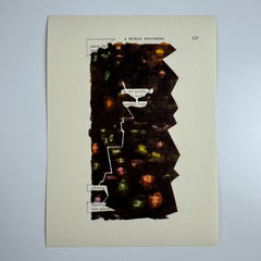 A Humument page 127 'sorry for ivor' by Tom Phillips Tetrad Press, 1970