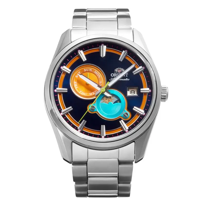Montre Orient : Stretto Sun & Moon Edition Limitée Ra-Ak0316L