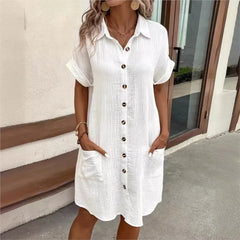 Carlijn™ Sommerkleid mit Kragen