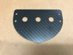 97+ Jeep Cherokee XJ Carbon Fiber Switch Panel, 3 Hole Round Toggle