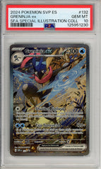 Pokemon Graded: Greninja ex #132 Shrouded Fable Promo (2024) SIR Holo PSA 10