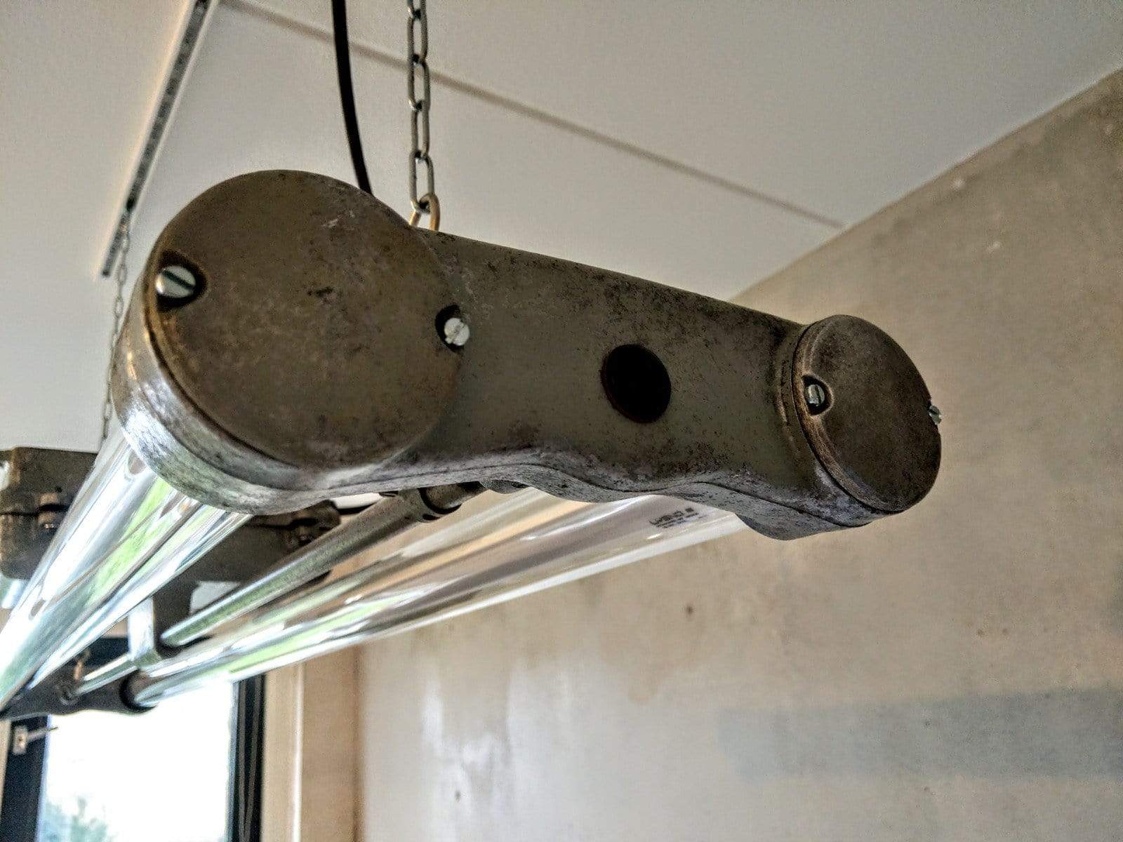 Industriële bunkerlamp | IndustrieelHuys.nl.