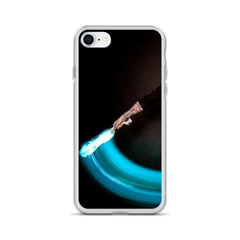 Apple iPhone Handyhülle - LED Geige, blau