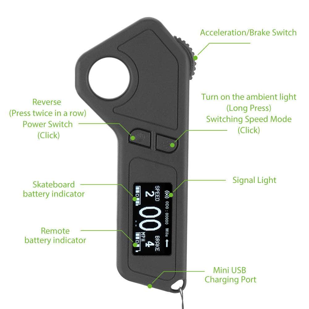 iSinwheel Official Store V8 isinwheel V8 Electric Skateboard with Portable Removable Battery & Remote Control