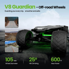 iSinwheel Official Store V8 isinwheel V8 Electric Skateboard with Portable Removable Battery & Remote Control
