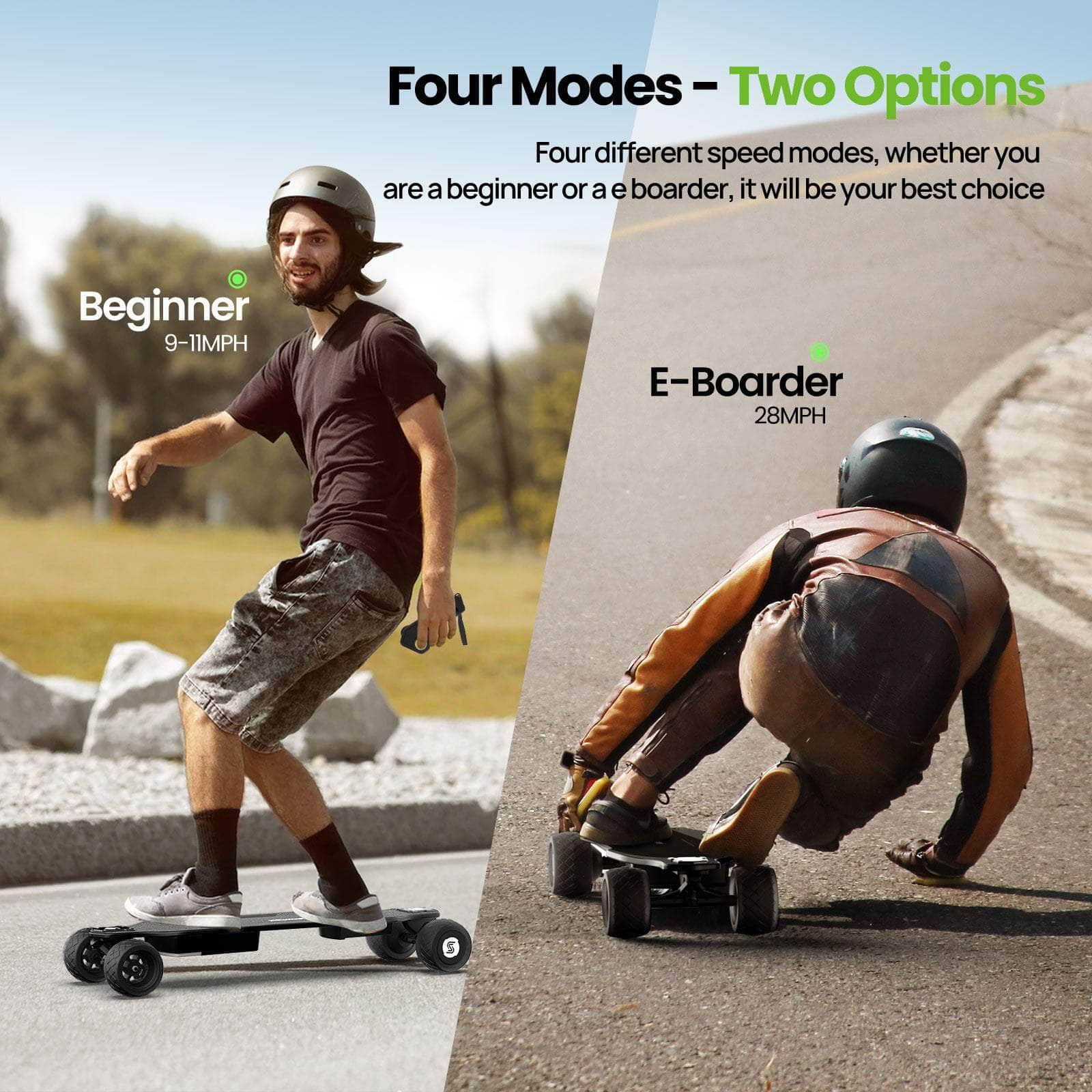 iSinwheel Official Store V8 isinwheel V8 Electric Skateboard with Portable Removable Battery & Remote Control
