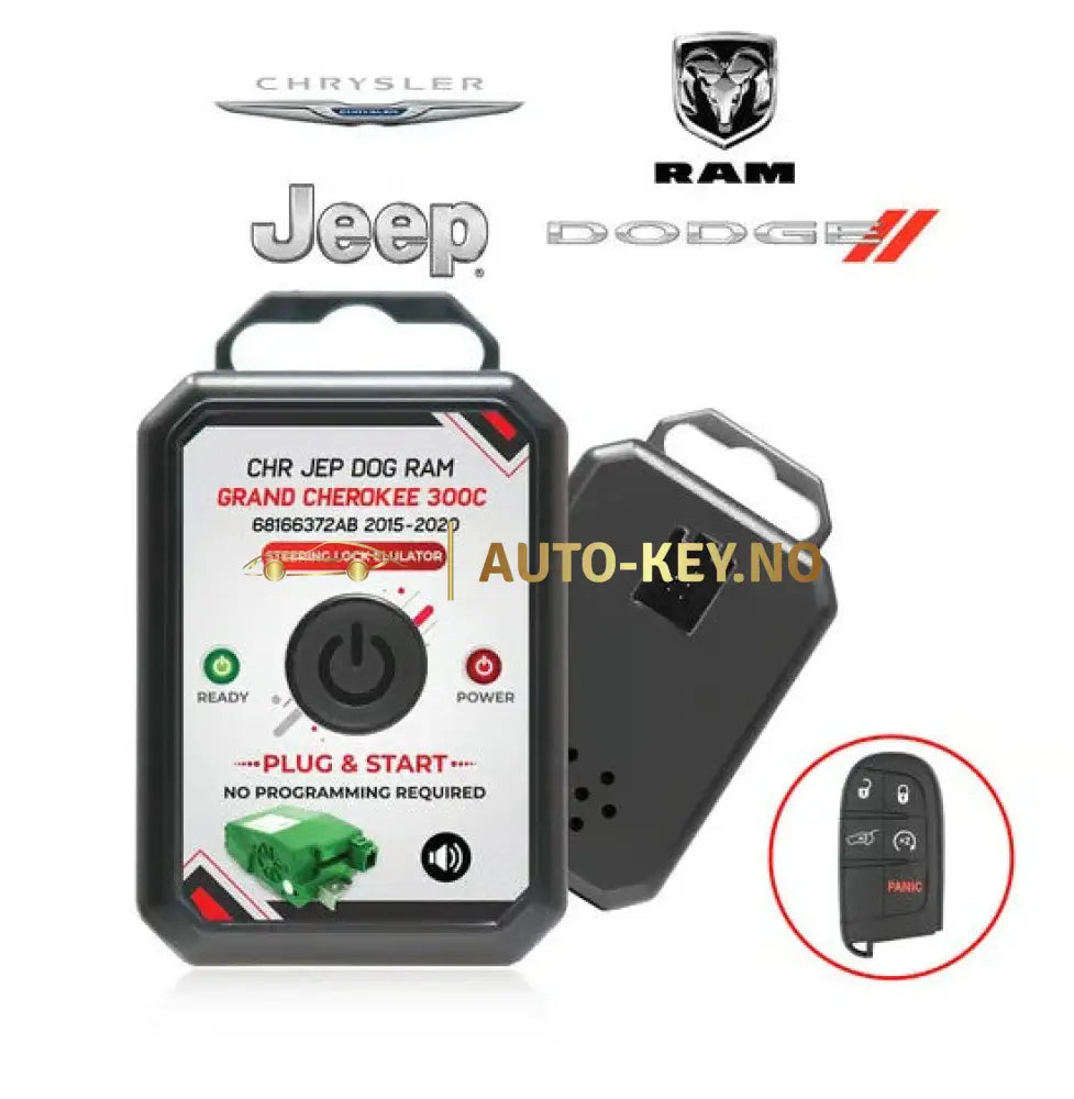 Jeep Emulator - Grand Cherokee Emulator - Chrysler Emulator 2015-2021 STEERING LOCK Emulator EMU-MK3-20169