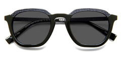 J.F. Rey® Artman JFR Artman 0043 51 - 0043 Carbon Black/Khaki Sunglasses