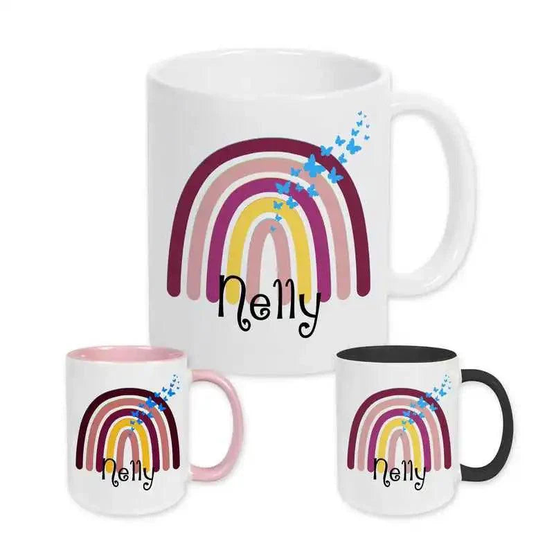 Keramik Tasse mit Namen | Motiv 4 | Nelly - Druckerino