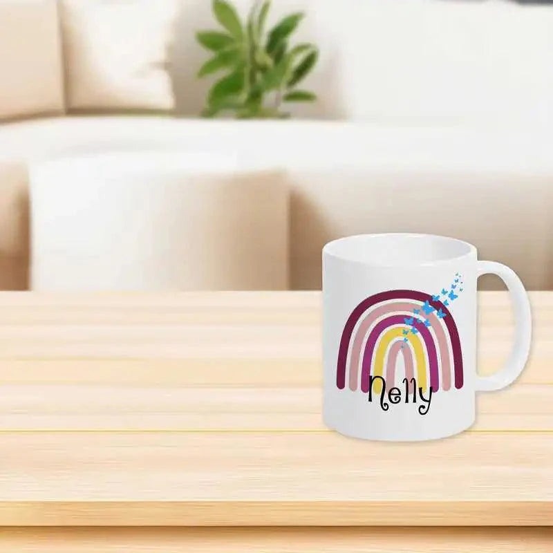 Keramik Tasse mit Namen | Motiv 4 | Nelly - Druckerino