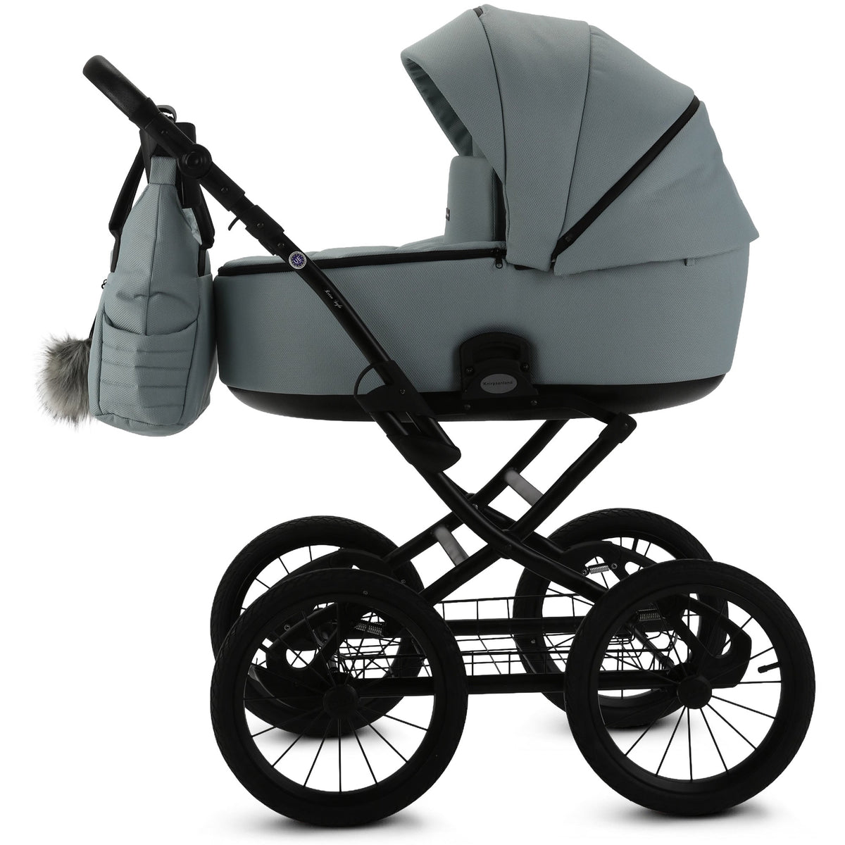 Knirpsenland Retro Style Kinderwagen – Soft Mint