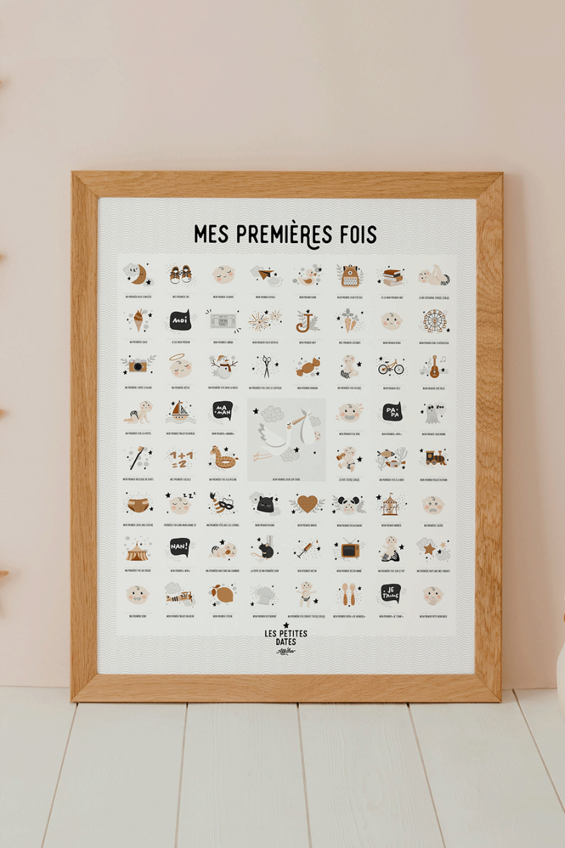 Affiches Mes Premières Fois - Peau Claire | LES PETITES DATES