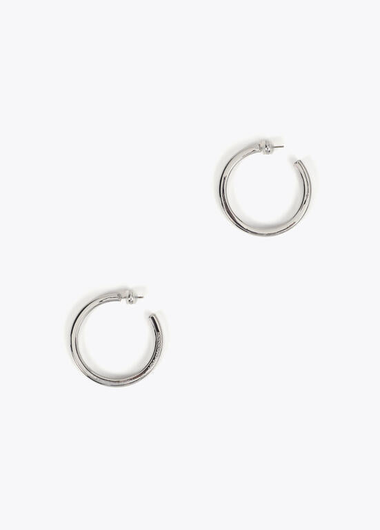 Pendientes Aro LOLA CASADEMUNT pequeño PLATEADO  LF2503017.0M3.U