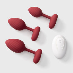Three pieces of Rouge Training Kit with remote