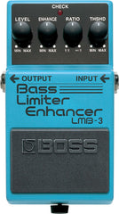 The LMB-3 affords complete control over a bass guitar's dynamic range using a limiter effect and an enhancer circuit designed specifically for electric bass.