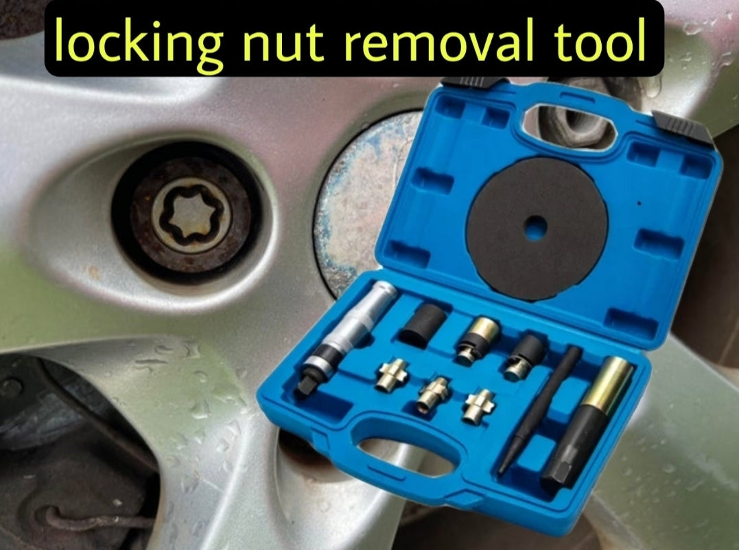 Lock nut removal tool