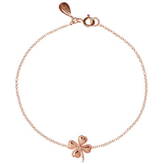 Lucky Clover Bracelet - Rose Gold