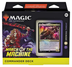 Magic The Gathering Growing Threat March of the Machines Commander & Planechase Deck (White/Black)
