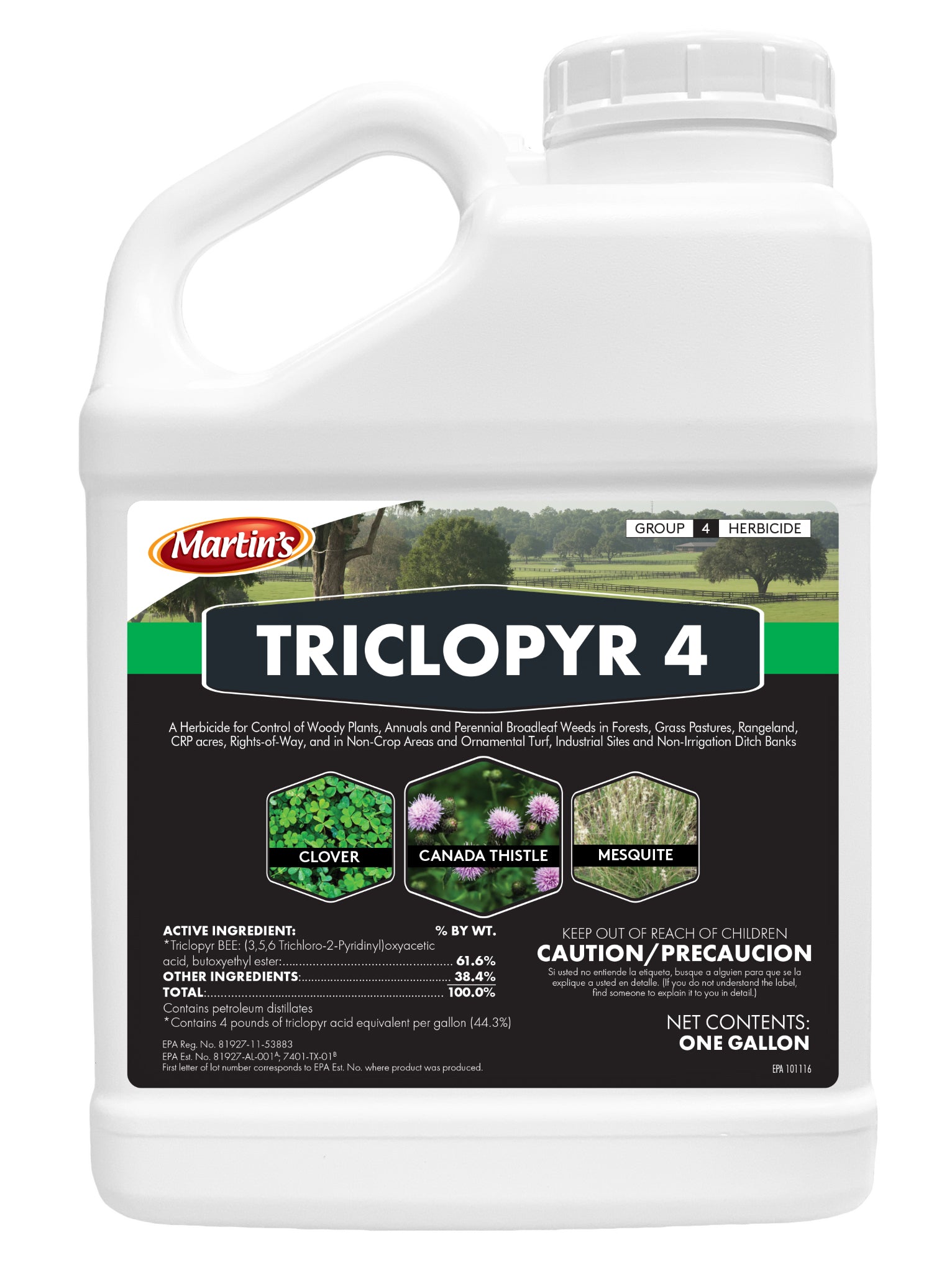 Martin’s Triclopyr 4 gallon (128 oz) - simple