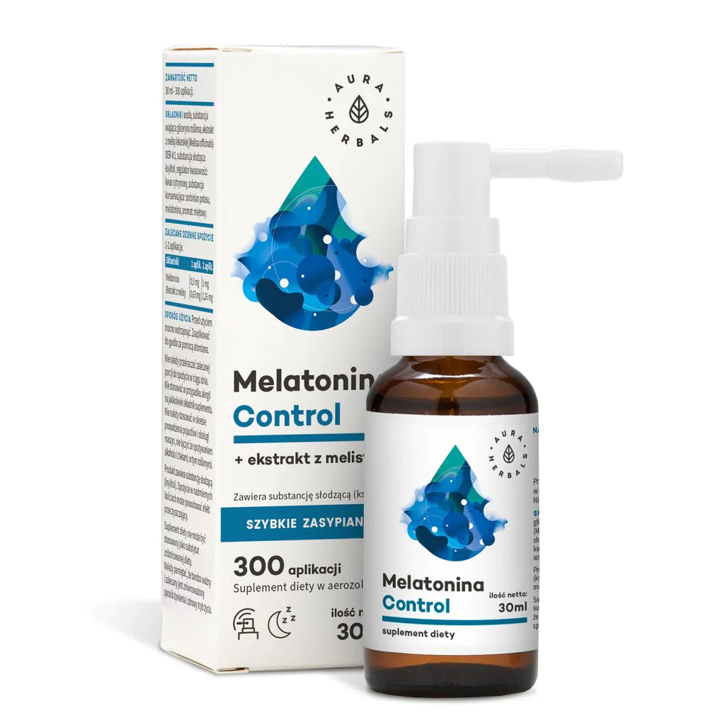 Melatonina Control + Melisa, aerozol, 30 ml