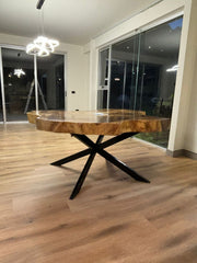 Mesa de comedor de parota