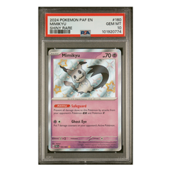 Mimikyu Shiny Rare Paldean Fates #160 PSA 10 - Poke-Collect