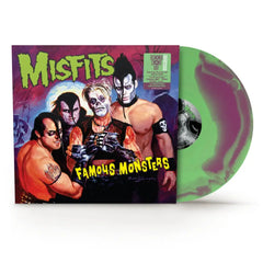 Misfits famous monsters lp 140g green and purple splatter vinyl perfect for saturday night vibes