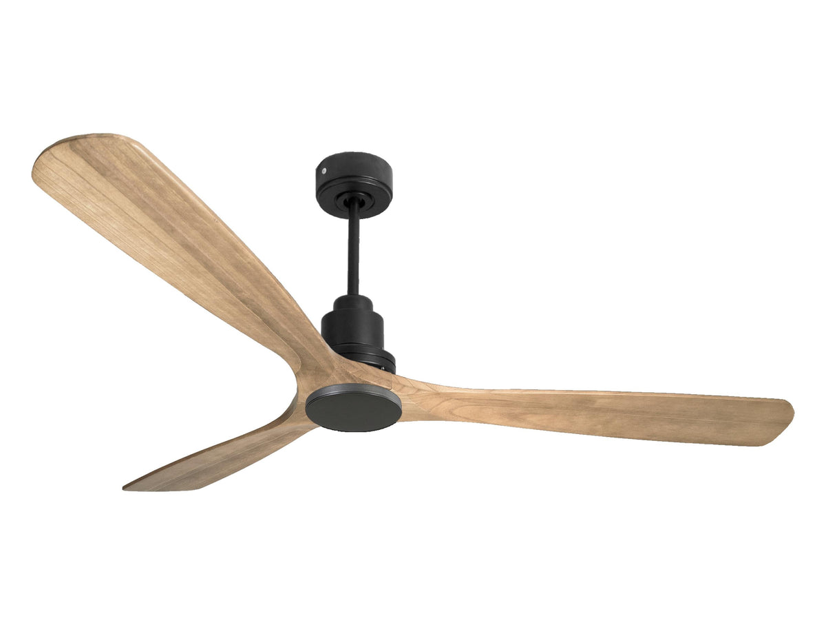 Ventilateur de plafond Réversible  Thermostat Wifi Moteur à courant continu Toits en pente Télécommande Hypersilence Mémoire