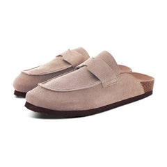 Mules pour femmes en cuir "L'Anglaise - Restaur Cuirs