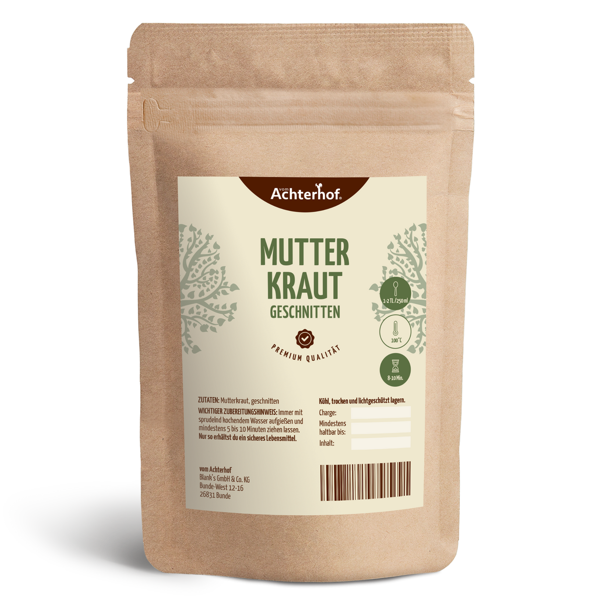 Mutterkraut geschnitten (250g)