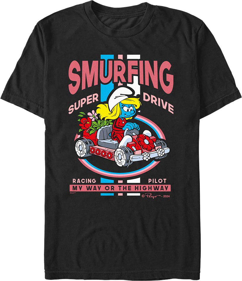 My Way Or The Highway Smurfs T-Shirt