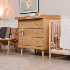 Babynohr puslebord med skuffer
