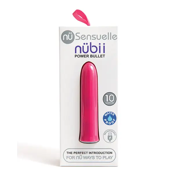 Nu Sensuelle Nubii 15 Function Bullet - Blush Pink - Stimulators