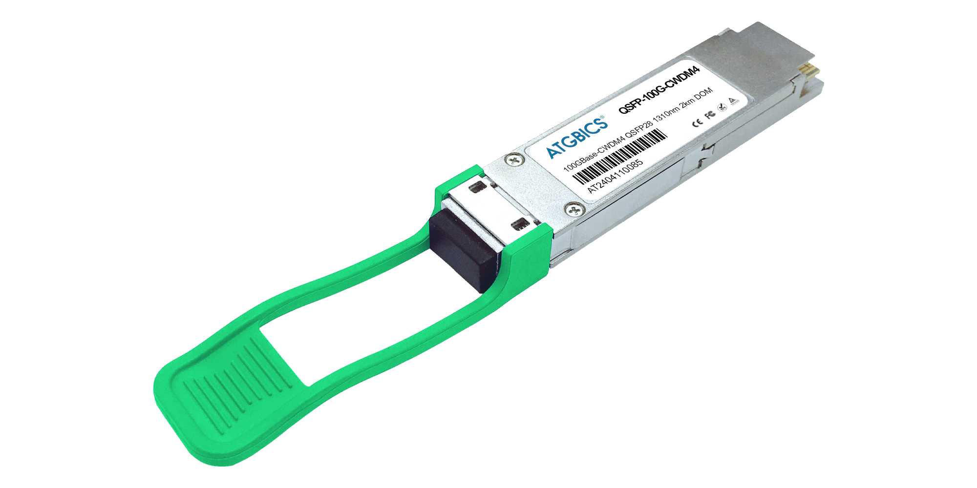 QSFP-100G-CWDM4 Cisco® Compatible Transceiver QSFP28 100GBase-CWDM4 (1310nm, SMF, 2km, LC, DOM)