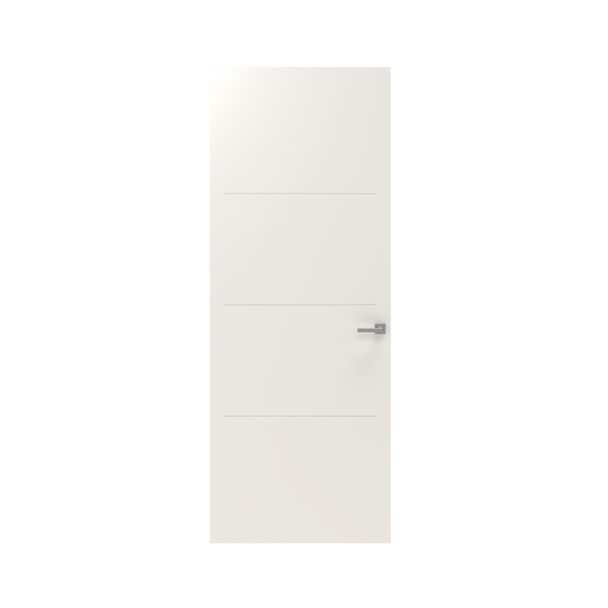 CanDo Binnendeur Schuifdeur Cover Plus EA05 - Chalk White - Gelakt - Stomp - 68x231,5cm