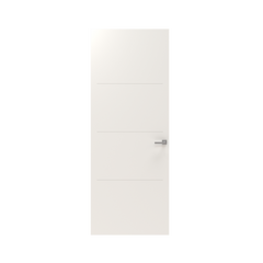 CanDo Binnendeur Schuifdeur Cover Plus EA05 - Chalk White - Gelakt - Stomp - 68x231,5cm