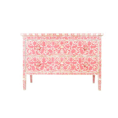 Mother Of Pearl Inlay Chest of 2 Drawers