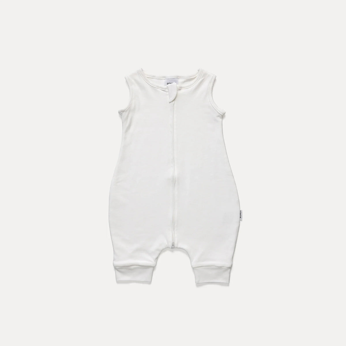 Pijeme - Dormeuse 100% Coton Biologique- Blanc || Pijeme - Organic Cotton Sleep Sack - Blanc