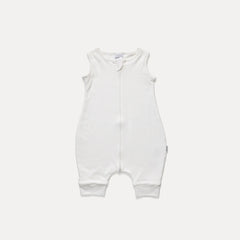Pijeme - Dormeuse 100% Coton Biologique- Blanc || Pijeme - Organic Cotton Sleep Sack - Blanc