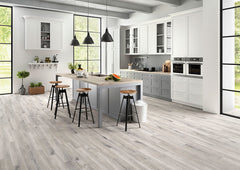 ANTONI PORCELAIN TILE COLLECTION PLATINUM - 6"x36" Room Scene