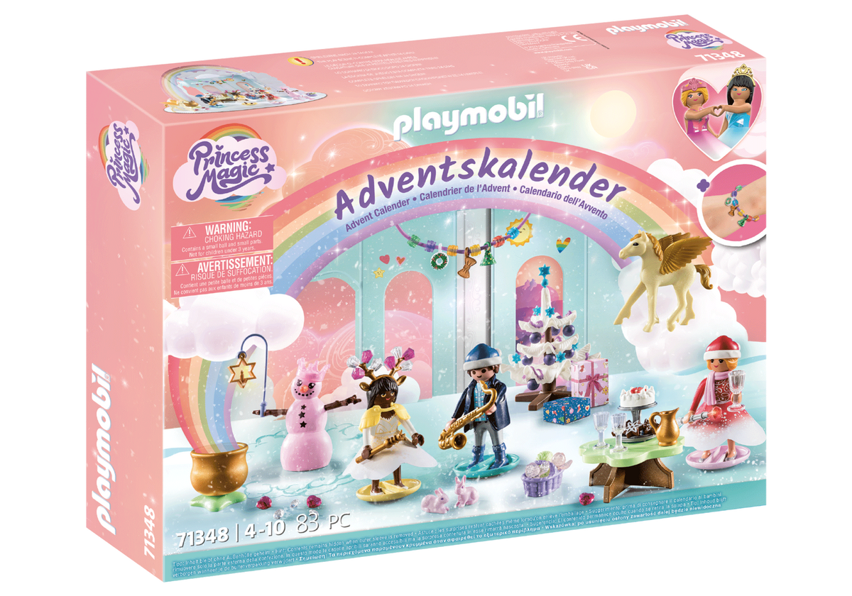 Playmobil-Advent Calendar: Christmas Under the Rainbow-71348-Legacy Toys