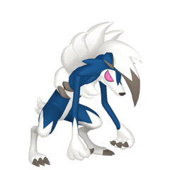 #0745-1 Lycanroc-Midnight [Scarlet & Violet]