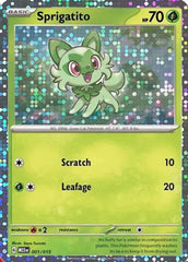 Sprigatito : MCDONALDS 2023 (Holo) - 001/015 - Lockett Labs UK