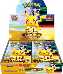Pre - order {M6A BOX} 30th CELEBRATION | Japanese Pokemon Card Booster box - PokeNinJapan