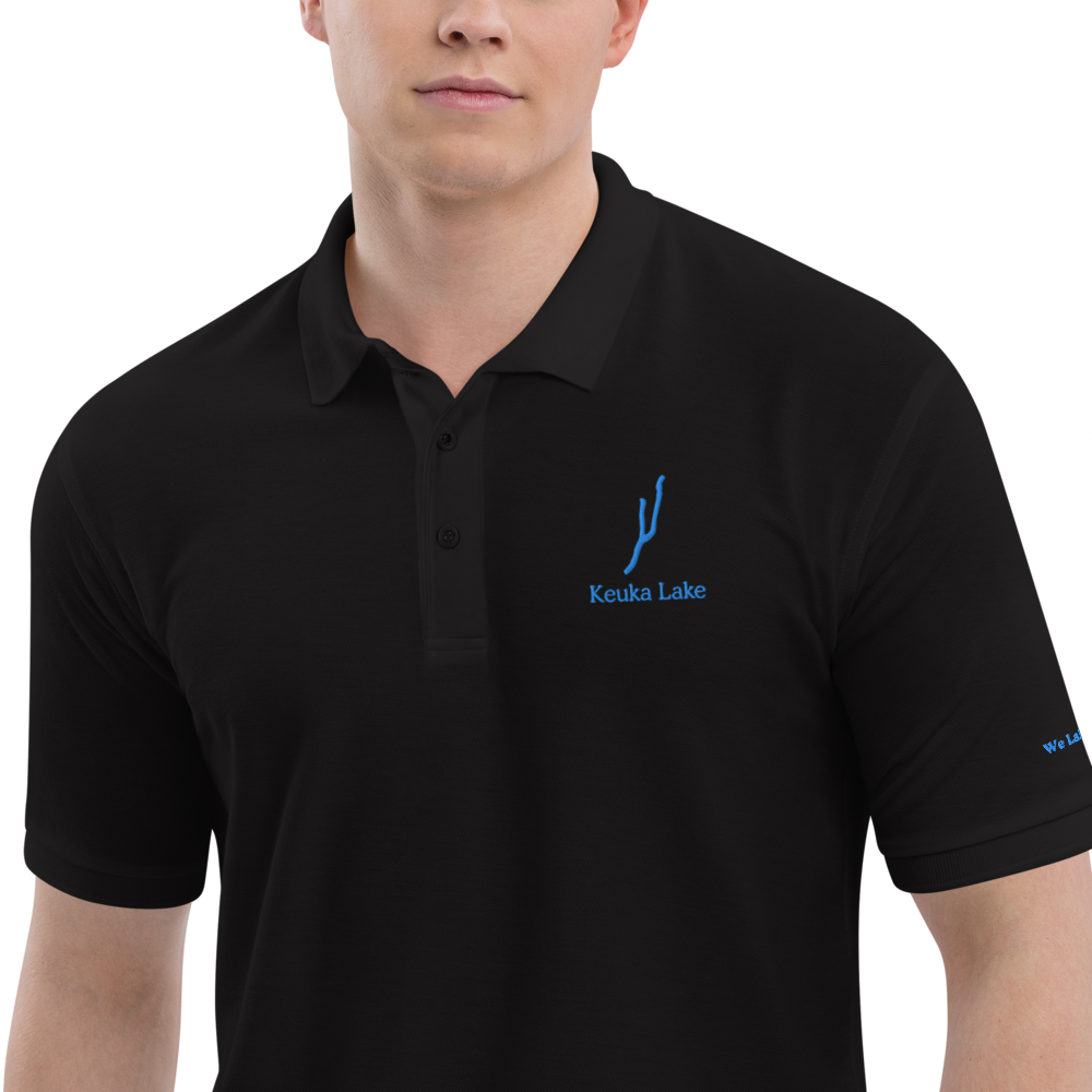 Keuka Lake Men's Embroidered Polo
