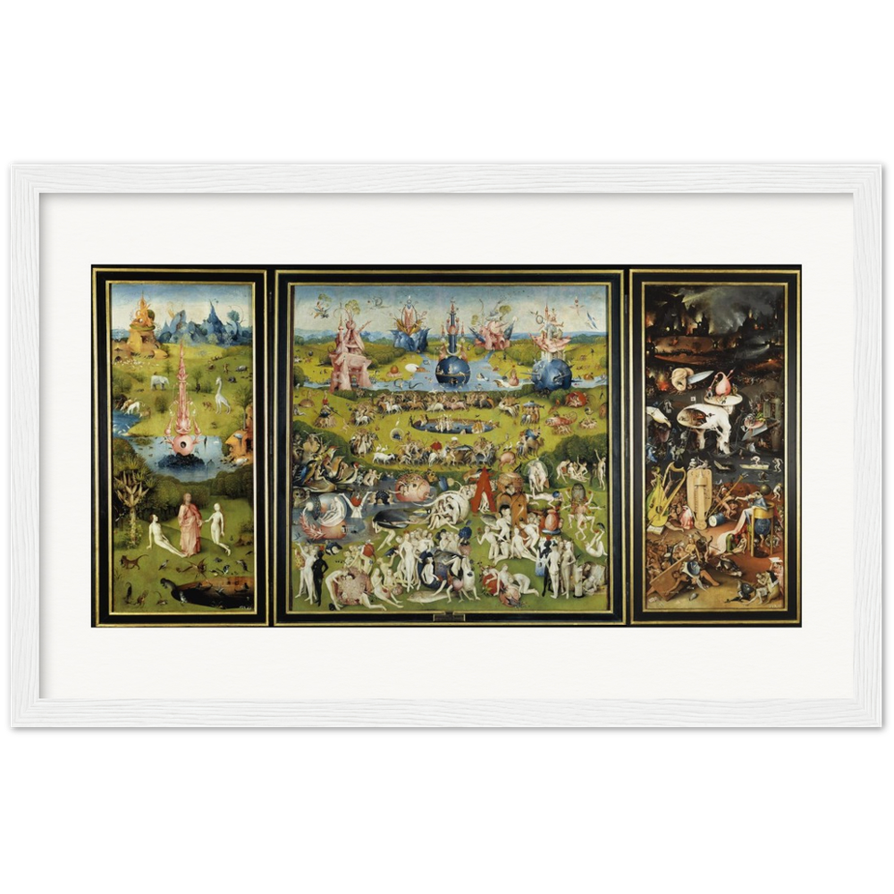 Garden of Earthly Delights Print by Hieronymus Bosch