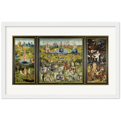 Garden of Earthly Delights Print by Hieronymus Bosch