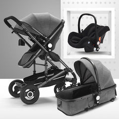 3 in 1 Baby Stroller, Baby Car Seat, Baby Carrier-baby babies newborn new mom baby boy baby girl baby shower gender reveal pregnancy announcement toddler infant pregnant women baby gifts baby nursery baby registry baby needs baby list baby necessities-The Exceptional Store