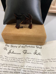Johnson Brothers Nassau Bahamas Tortoise Shell Pin